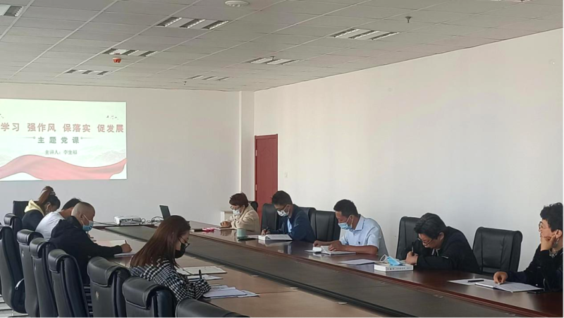 化工書院聯(lián)合黨支部開展轉作風、防風險、促發(fā)展系列工作