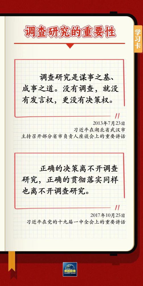 學(xué)習(xí)卡丨如何深入調(diào)查研究？跟總書(shū)記學(xué)習(xí)&ldquo;五字訣&rdquo;