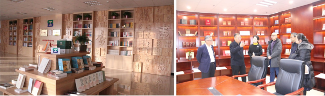 省委常委、省總工會主席馬吉孝同志來我司為全國職工書屋示范點(diǎn)揭牌