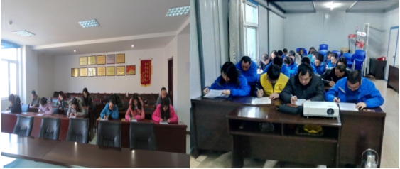 中共現(xiàn)代物流公司黨支部  物產(chǎn)汽貿(mào)公司黨支部開展十九大知識考試活動