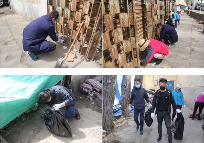 中共青海省第三建筑工程有限公司支部委員會(huì)開展&ldquo;黨旗領(lǐng)航，愛衛(wèi)同行&rdquo;主題黨日活動(dòng)